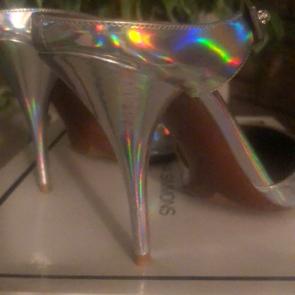 Silver Shoes by Tabitha Simmons - Picture 3 of 3